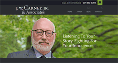 Desktop Screenshot of carneydefense.com